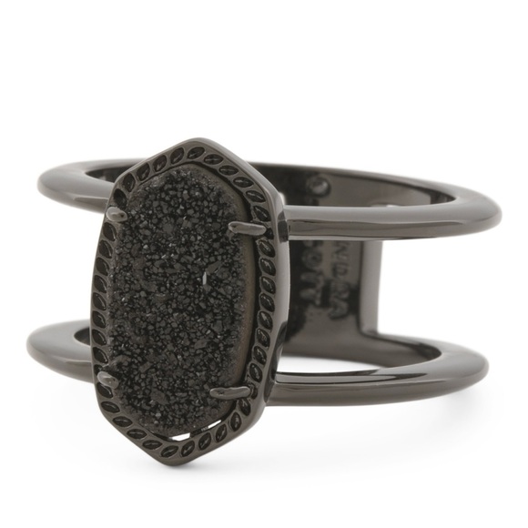 Kendra Scott Jewelry - Kendra Scott Elyse Ring in Gunmetal